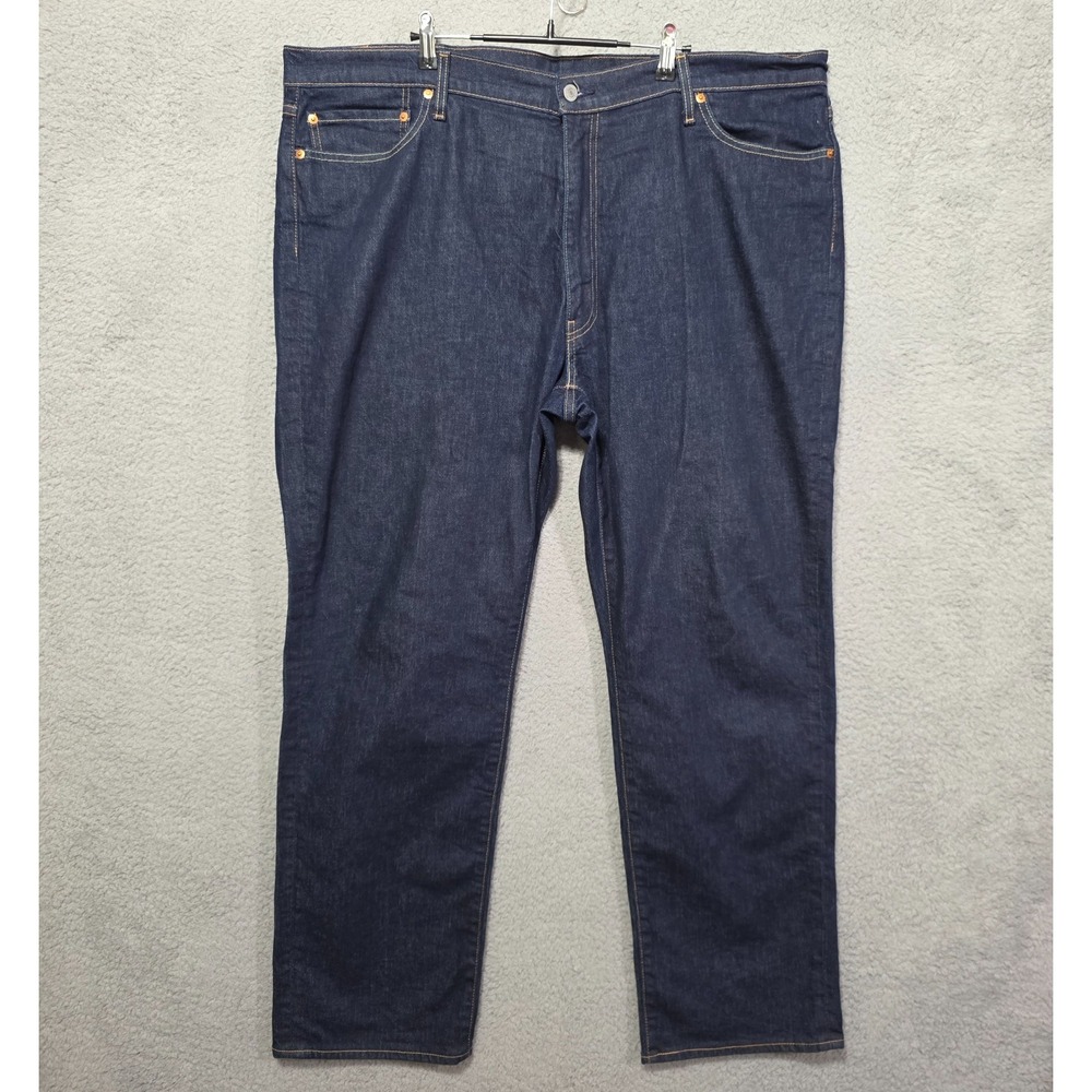 Levis Premium 541 Athletic Taper Fit Stretch Dark Wash Mens Jeans Size 44x32